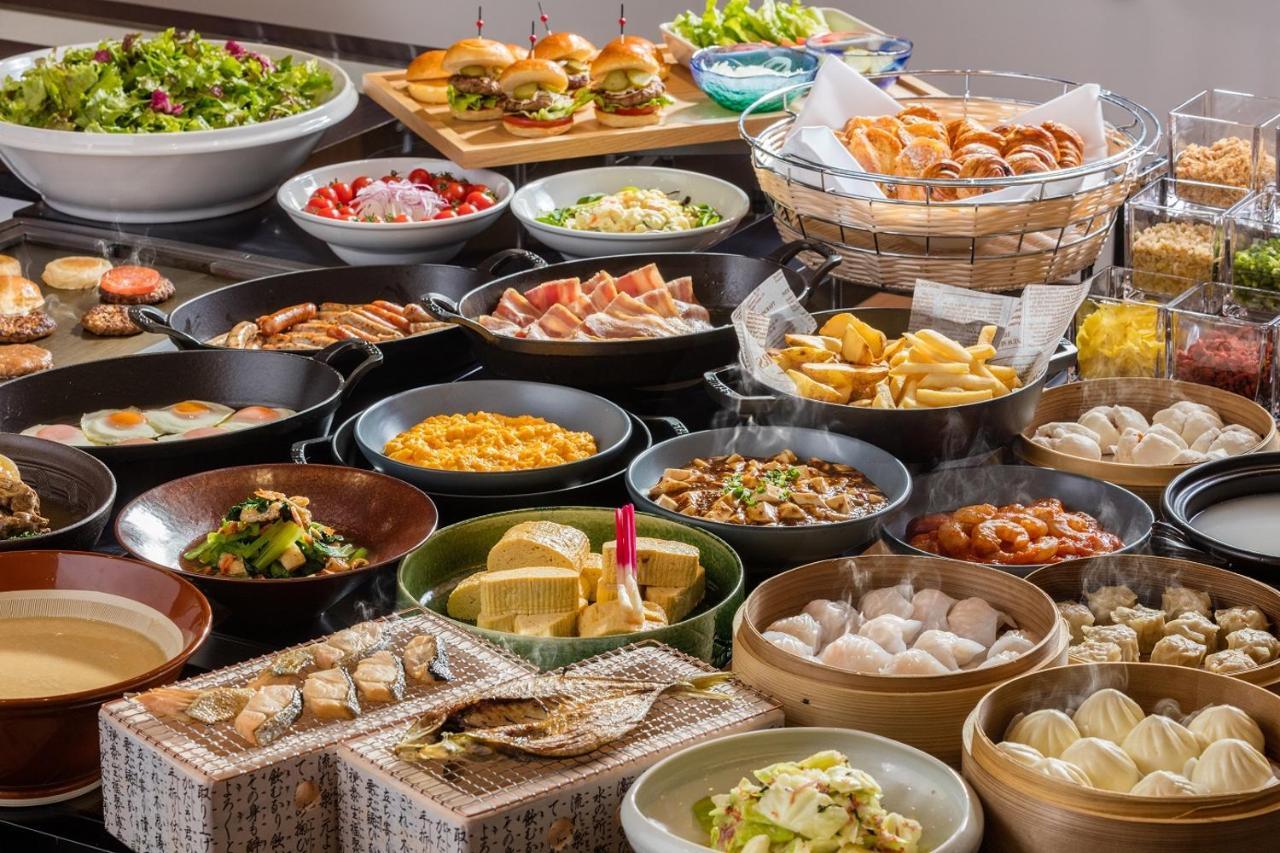 丰桥联合酒店 丰桥市 外观 照片 A buffet at a hotel
